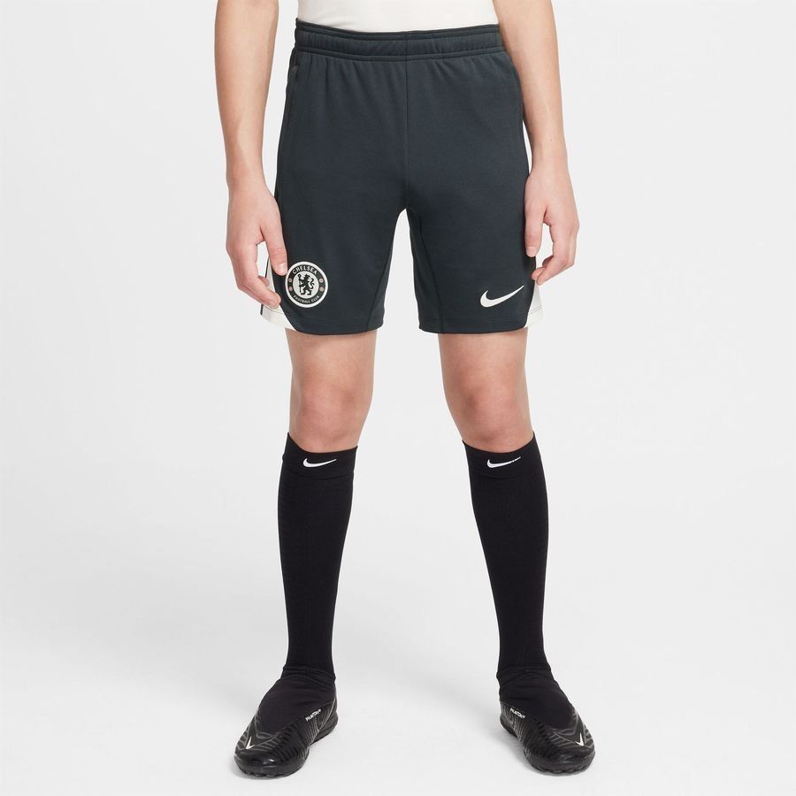 Chelsea Training Shorts Dri-FIT Strike - Outdoor Green/Outdoor Green/Phantom Marl Kids-SoccerKits Hub | Buy Soccer Jerseys Online